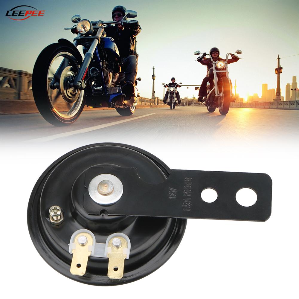 105db 12V Motorrad Horn Auto Laute Pfeife Lautsprecher Elektrische Warnung Maschine Kit Motorrad Dirt Pit Bike Moto Auto Zubehör