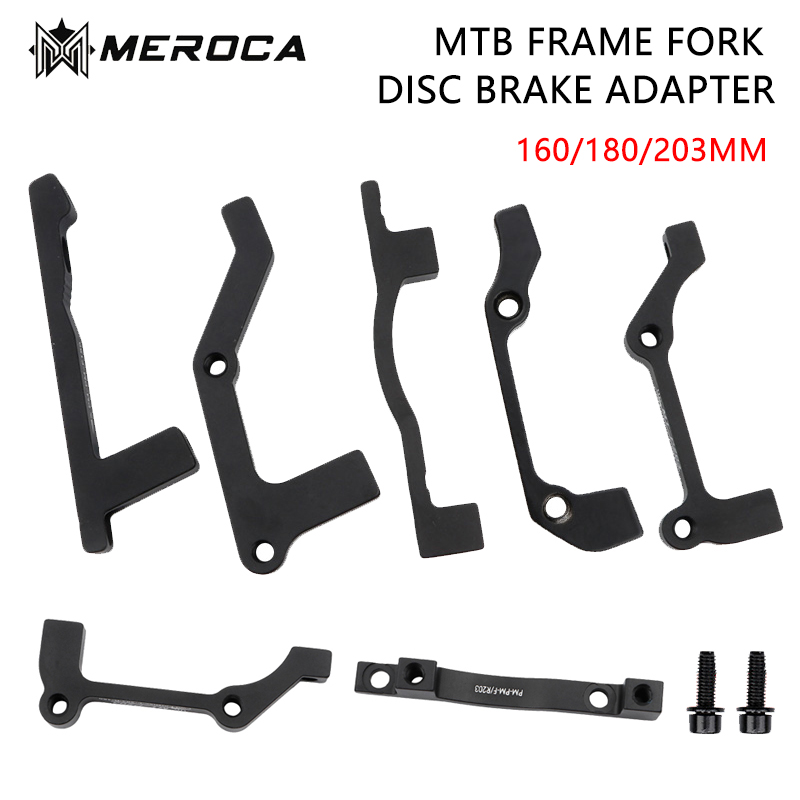 MEROCA adaptateur de frein à disque de vélo convertisseur de frein à disque vtt support de VTT support d'étrier de cyclisme pour Rotor 160 180 203mm