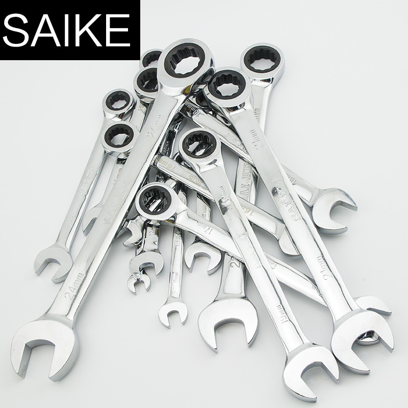 Bánh Răng Kết Hợp Hệ Mét Bộ Cờ Lê Mỹ Răng Gear Nhẫn Mô Men Xoắn Và Ổ Cắm Bộ Cờ Lê Hạt Dụng Cụ Sửa Chữa