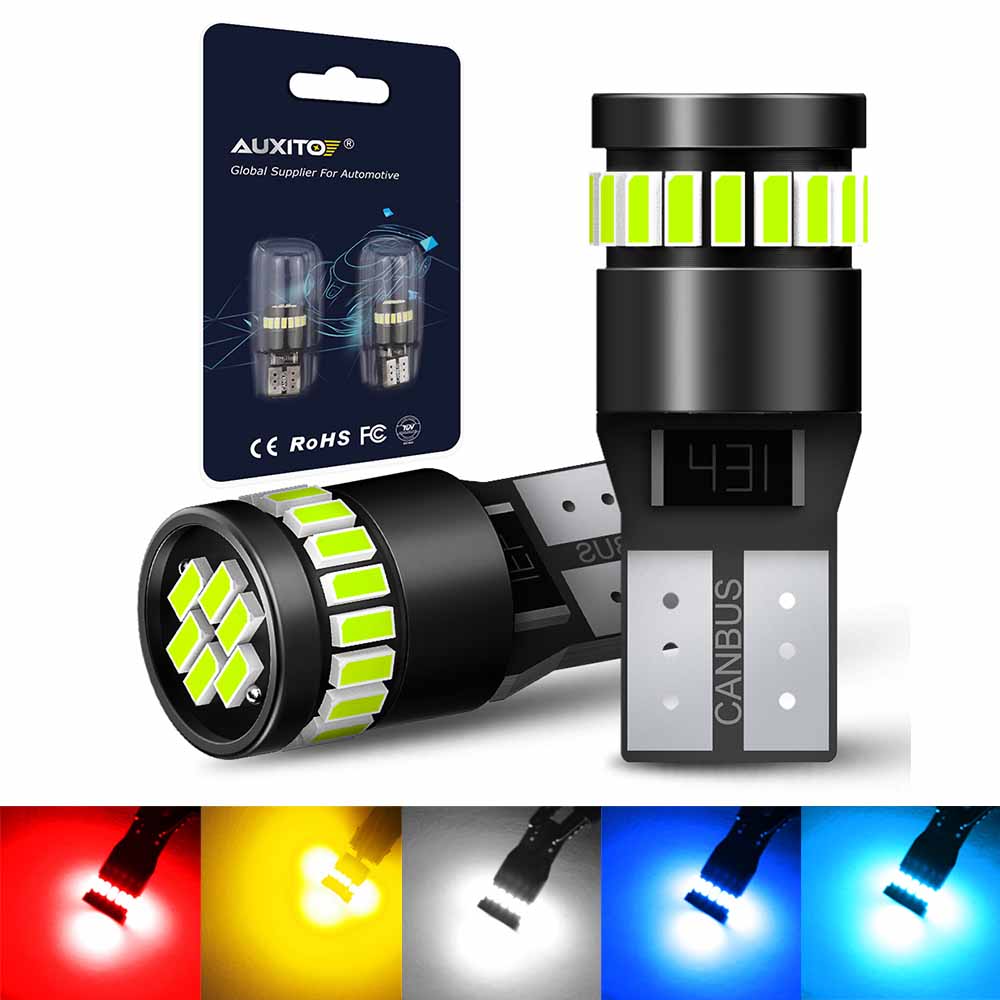 2 uds T10 W5W bombilla LED Canbus 194 168 lámpara de placa de matrícula LED para Nissan Teana Altima Qashqai Tiida x-trail Kicks Sylphy Murano