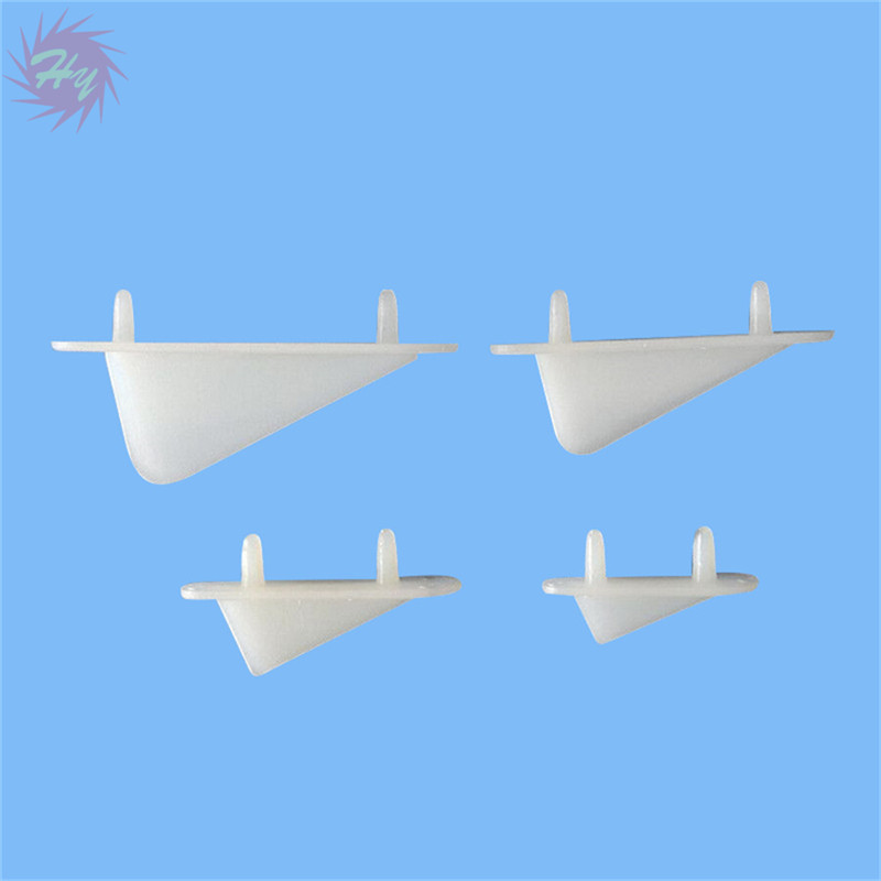 Protector de punta de ala de bocina de Control de nailon, esquina protectora para accesorios de modelo de avión RC, Color blanco de repuesto, 10 Uds.