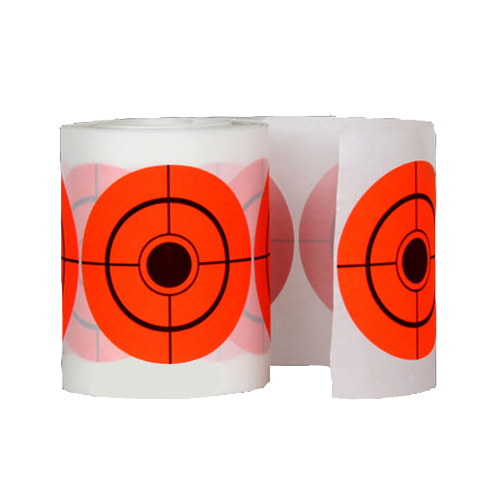 Adesivos de alvo de tiro de 2 "em 250 peças/rolo suitalble para tiro ao alvo de pistola de pelota de ar e aço ou plástico BBs