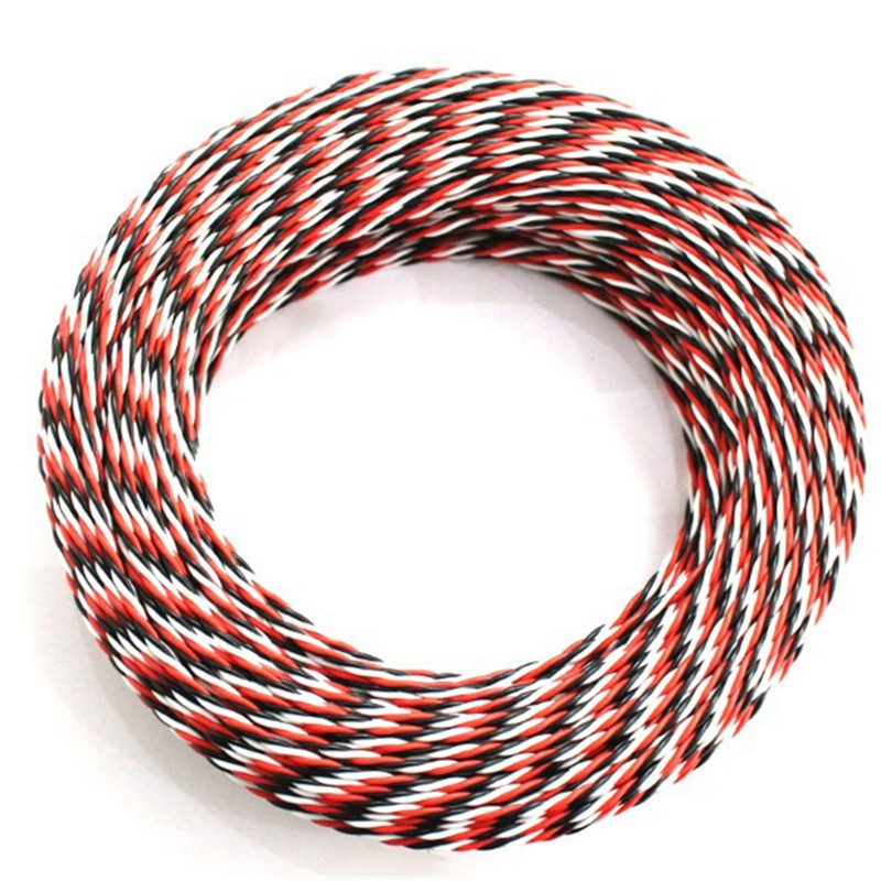 5 м 22AWG/26awg 30/60 сердечник 3-полосный сервопривод 16 футов удлинительный кабель JR Futaba витой провод для аксессуаров радиоуправляемых самолетов