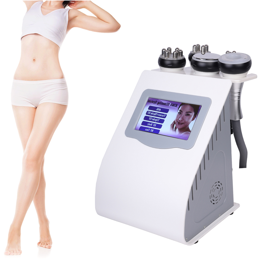 Mesin pelangsing tubuh RF Multipolar, Lipo vakum, kavitasi ultrasonik, frekuensi Radio, Multipolar, mengangkat, mengencangkan kulit, Anti-wrink, baru, 5 dalam 1