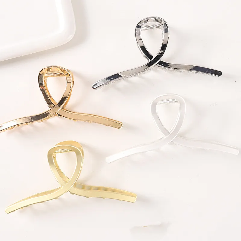 Multiple Styles Fashion Alloy Geometric Large Butterfly Love Pendant Hairpin Barrettes for Women Girl Accessories Headwear