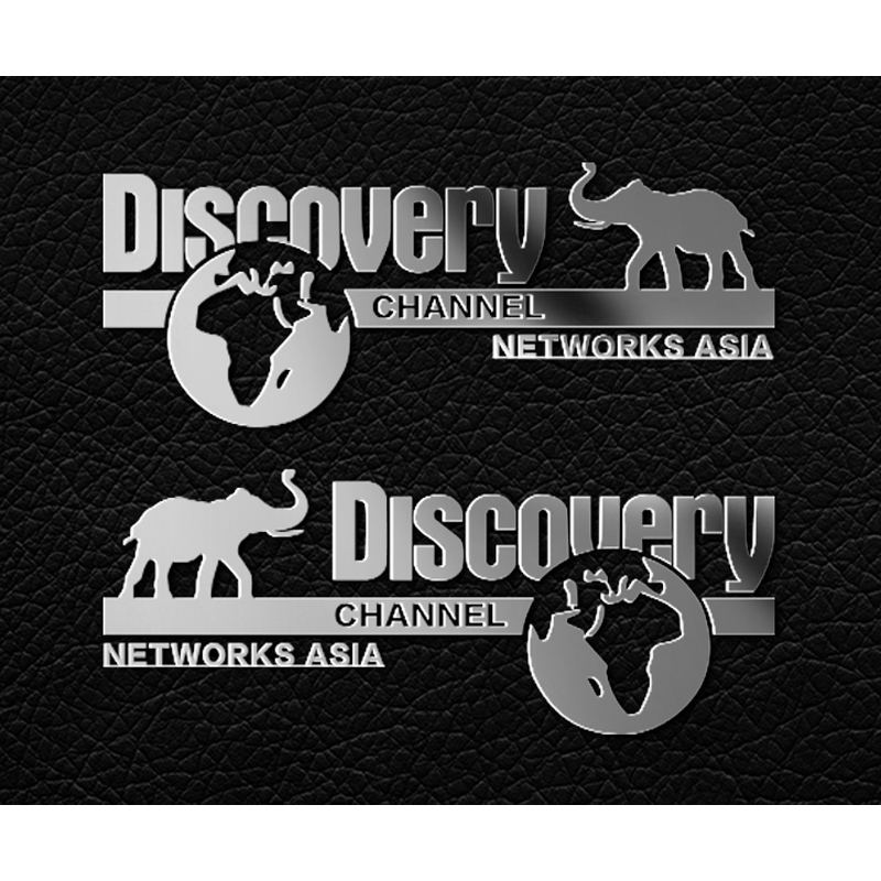 Металлическая наклейка DJC RC, значок Discovery для 1/10 T4, новый Bronco 2021, Defender Axial SCX10 Wrangler 90046 D90 D110, запчасти для гусеничного автомобиля