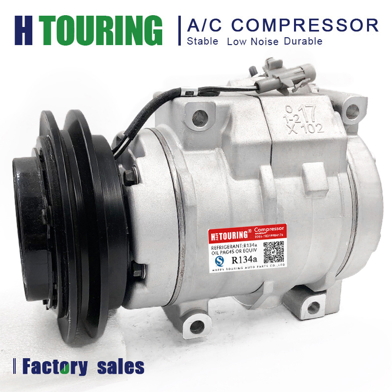 10S17C lucht C-compressor voor Toyota Hiace 2005-2013 4472608221 447260 -8221 88320-2F030 88410-35410 883202 f030 8841035410