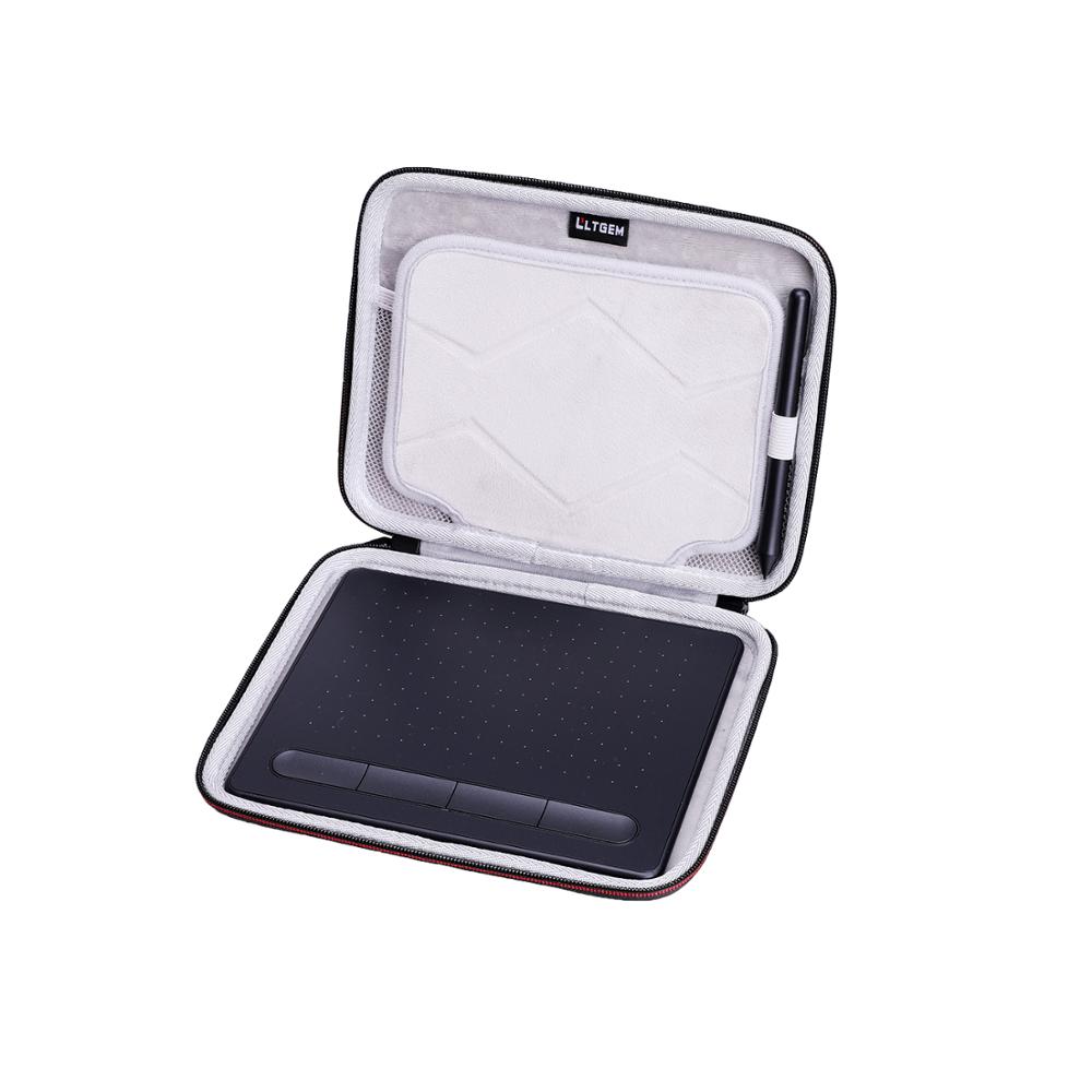 LTGEM Chống Nước Cứng EVA Dành Cho Bút Vẽ Wacom CTL4100 Intuos Đồ Họa Máy Tính Bảng Vẽ