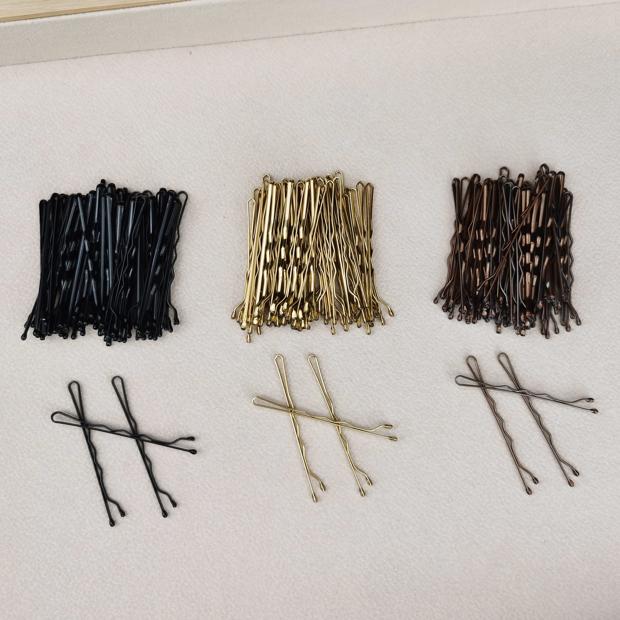 50/100 pçs cor sólida metal grampos de cabelo presilhas para mulheres grampos de cabelo invisíveis pinos meninas estilo de cabelo ferramentas de design acessórios