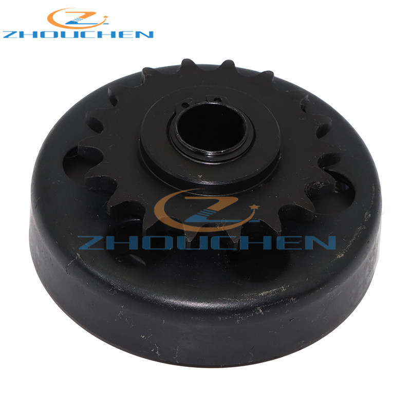 Kopling otomatis sentrifugal 19mm 20mm, rantai 3/4 inci 10 11 12 \ 13 \ 14 \ 18 gigi 420 \ 35 \ 428 untuk mesin Minibike GO Kart Fun Karting