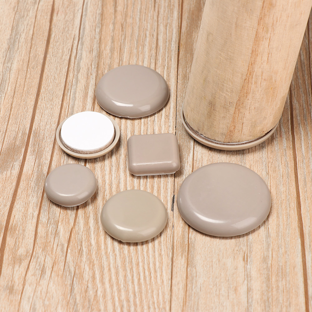 4 Stuks Zelfklevende Stoelbeslag Slider Pads Meubels Bank Vloermat Anti-Slijtage Been Voeten Demper Stoel tafel Protector