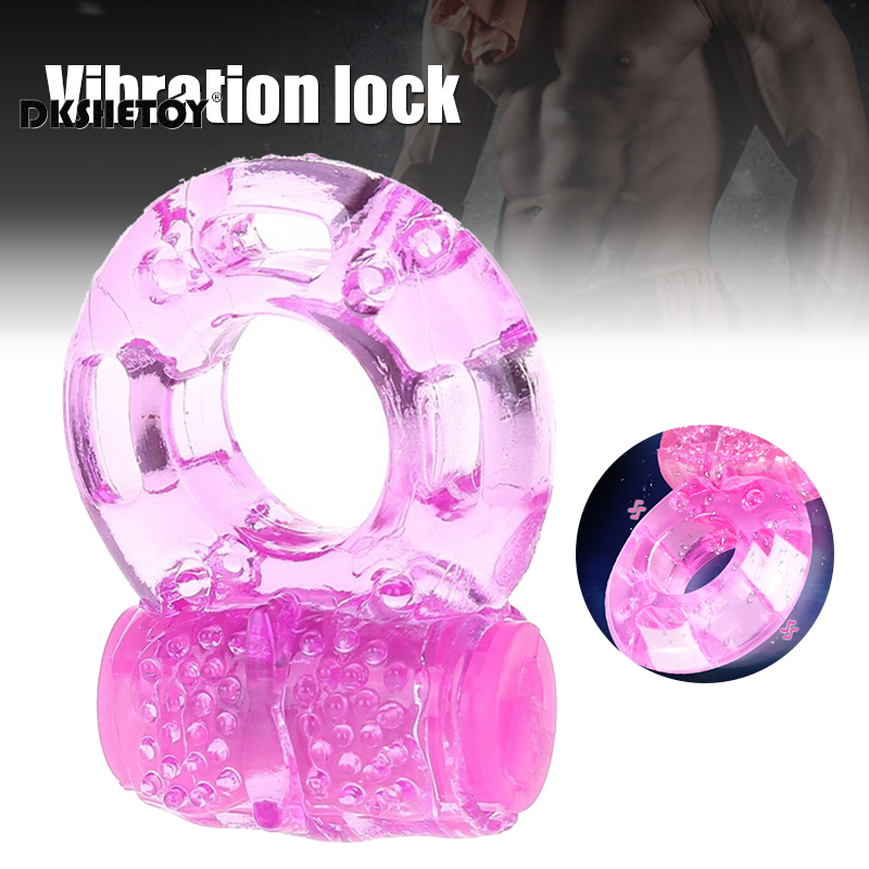 Vibration ring für männer sex spielzeug sex verzögerung penis Anhaltende Ring Sex Verzögert Cock Ringe Kristall Vibrierende Hülse Sex Spielzeug massage
