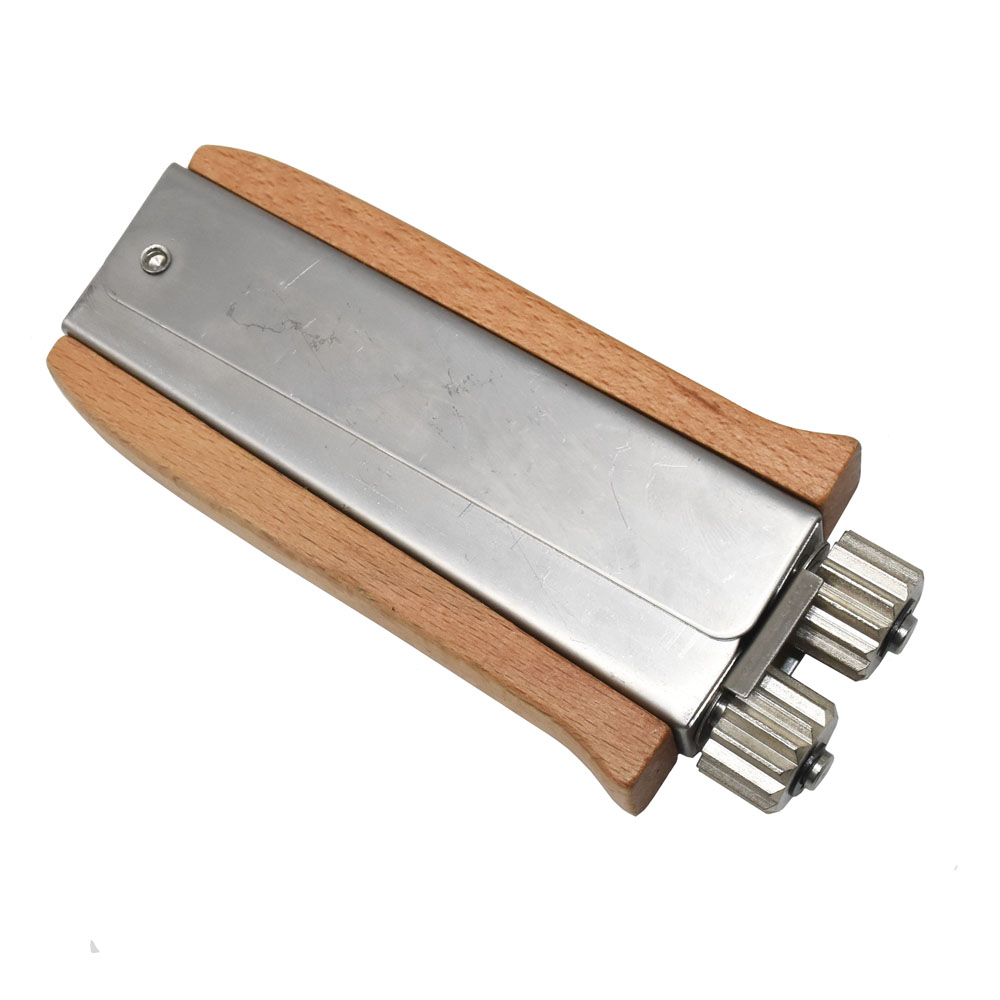 Tensor de alambre de apicultura, engarzador de marco, herramienta de colmena de abejas, alicates de caja de nido, hilo apretado, acero inoxidable + caja de colmena de panal de madera