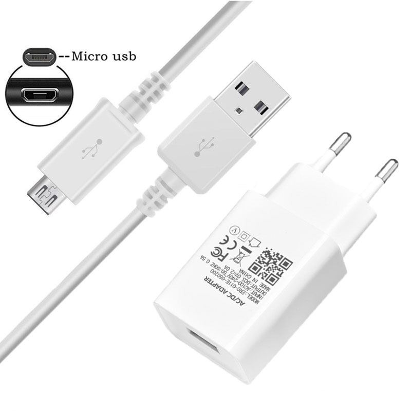 Ładowarka USB 5V 2A Adapter telefonu dla Huawei P Smart 2020 Y5 Y6 Y7 2018 2019 Honor 7A 7C 7X Micro USB szybka ładowarka kabla