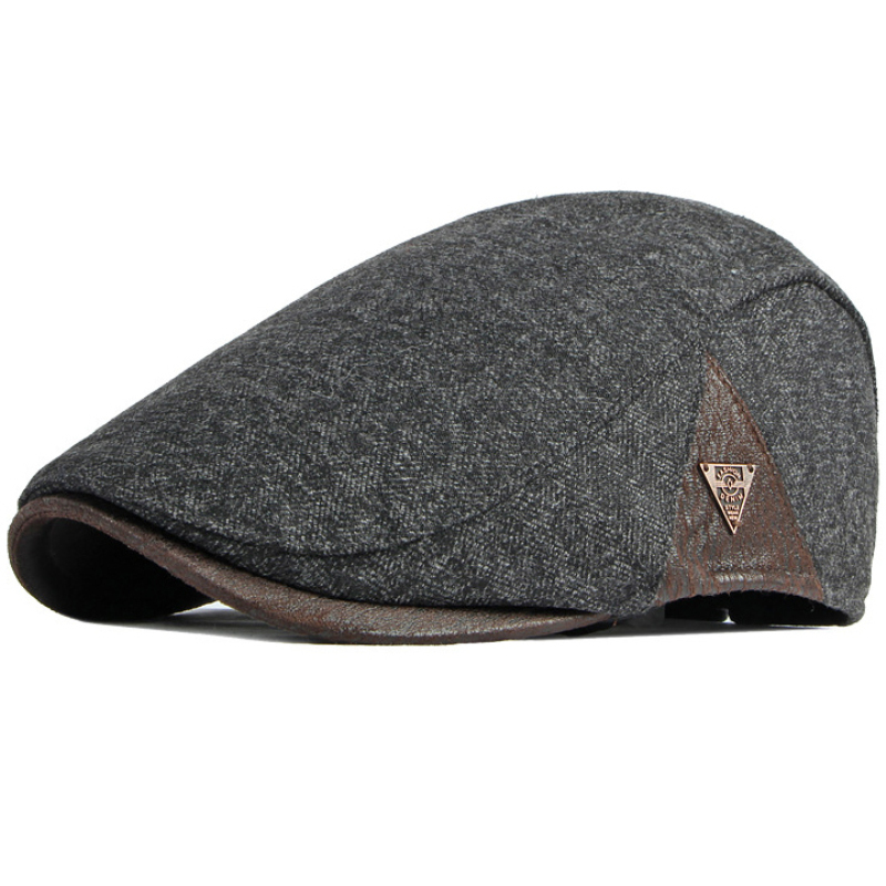 HT3963 Berets 2023 Neue Baskenmütze Kappe Männer Frauen Herbst Winter Hut Männlich Weiblich Flache Kappe Vintage Künstler Maler Baskenmütze Hut