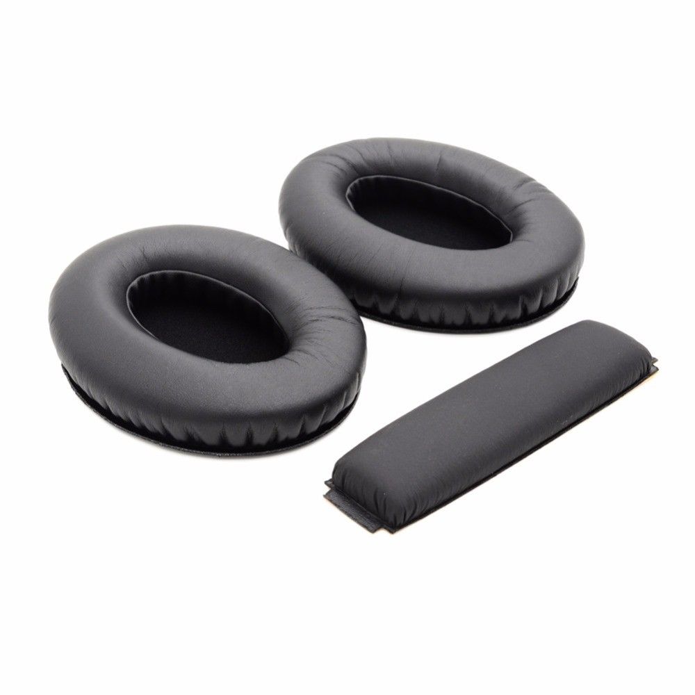 1 paar Oorkussen & 1 St Hoofdband Vervanging Voor Sennheiser HD 418 419 428 429 439 438 448 449 Hoofdtelefoon Accessoires