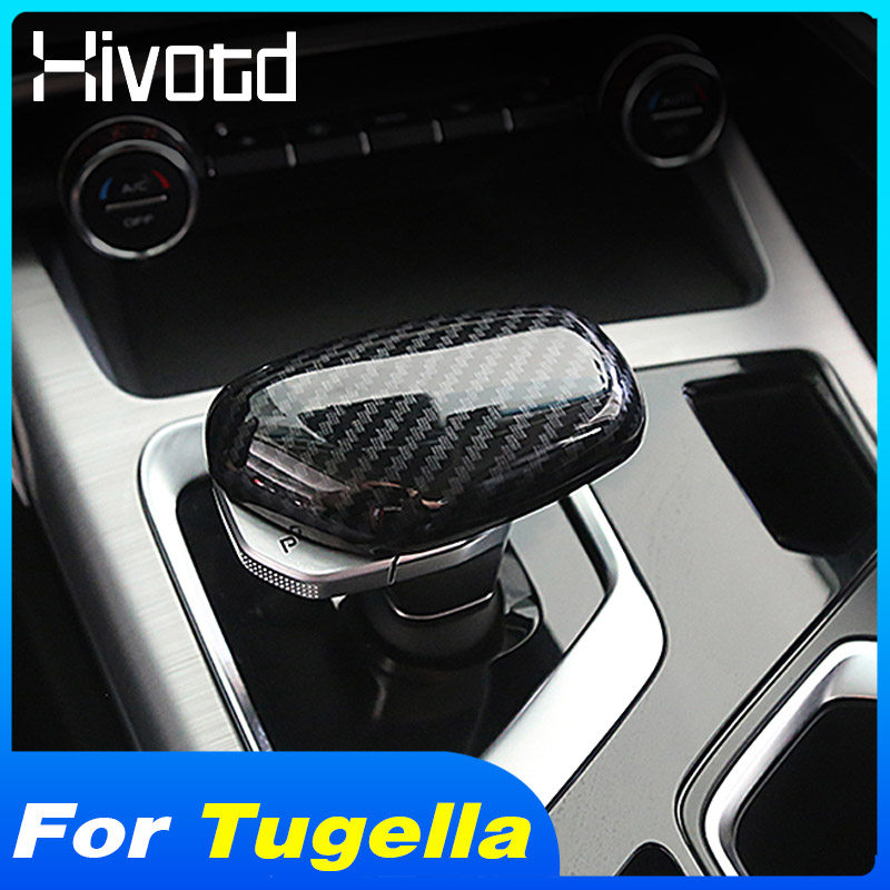 Auto Gear Head Pookknop Covers Parking P Knop Trim Voor Geely Nieuwe Tugella,Xingyue,FY 11 Knewstar 001 2023 Interieur Bescherming