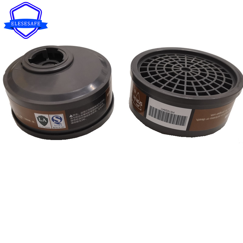 2 Cái/bộ Than Hoạt Tính Lọc Hộp Mực Thay Thế Cho Chúng Ta 308 Mặt Nạ 6200/Mặt Nạ 6800/7502 Tranh Phun Làm Việc An Toàn