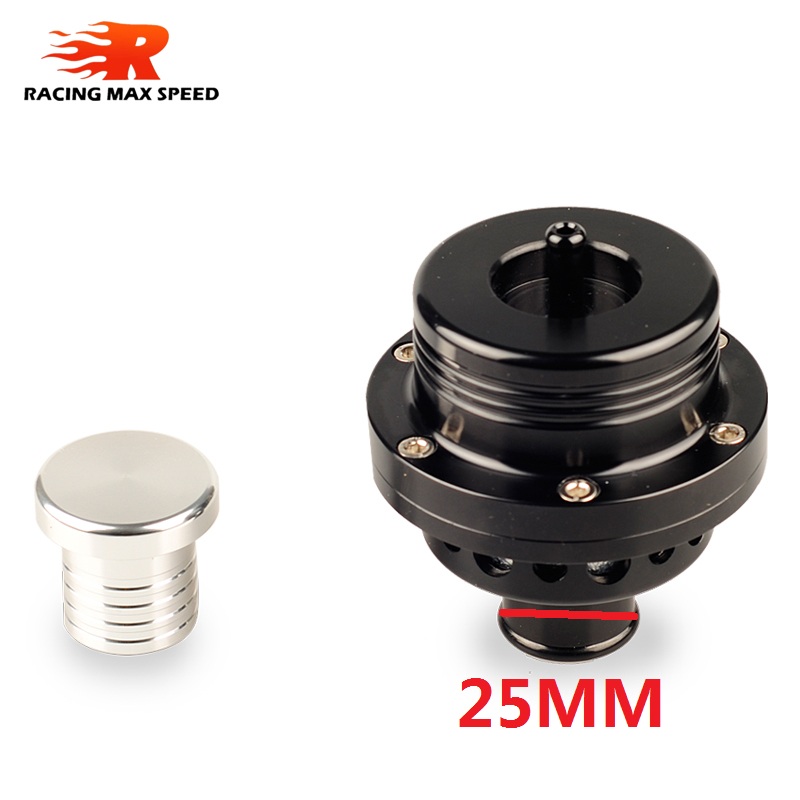 Válvula de pistón doble de 25MM, válvula de descarga de Ram de un solo pistón para todos los coches turbo