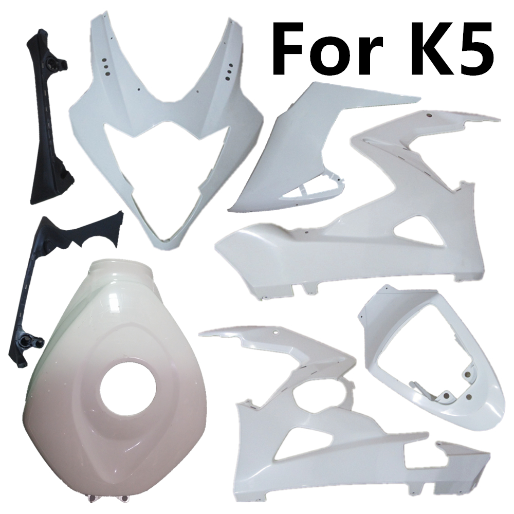 ฉีด ABS สำหรับ Suzuki GSXR1000 GSXR-1000 K5 2005 2006ชุด Unpainted รถจักรยานยนต์ส่วนประกอบตัวถังรถ Full Fairing ชุด