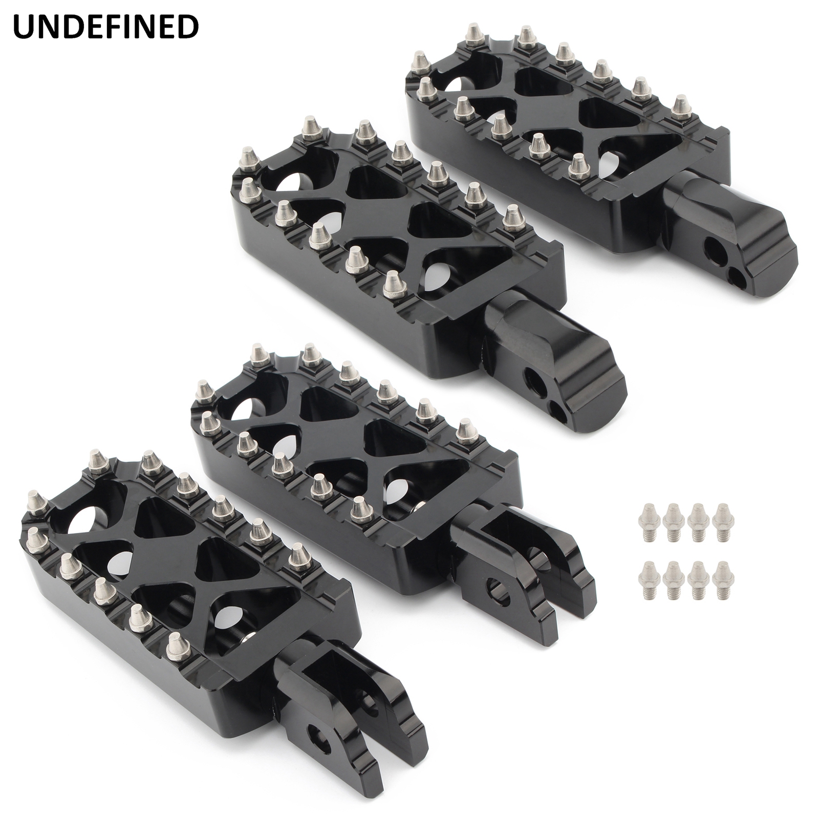 Repose-pieds larges MX pour moto, repose-pieds avant et arrière pour conducteur et passager, pour Harley Softail Fat Boy FLSB FXBB 2018 – 2020