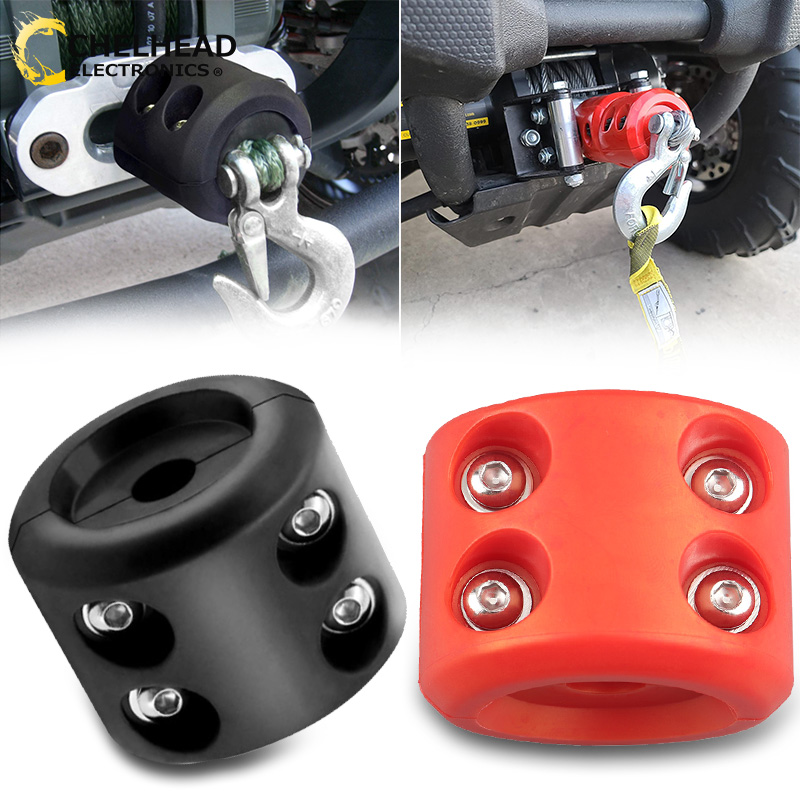Cable de cabrestante, tapón de gancho, cabrestante de goma, accesorios de cabrestante para Cable para ATV SUV