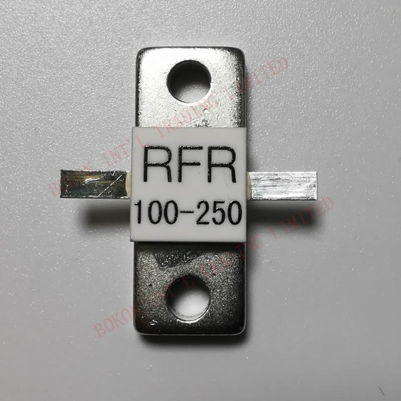 250 vatios 100 ohmios RESISTENCIA FLANGA MONTAGE 250 VATIOS 100 OHMS Óxido de berilio RFR 100-250
