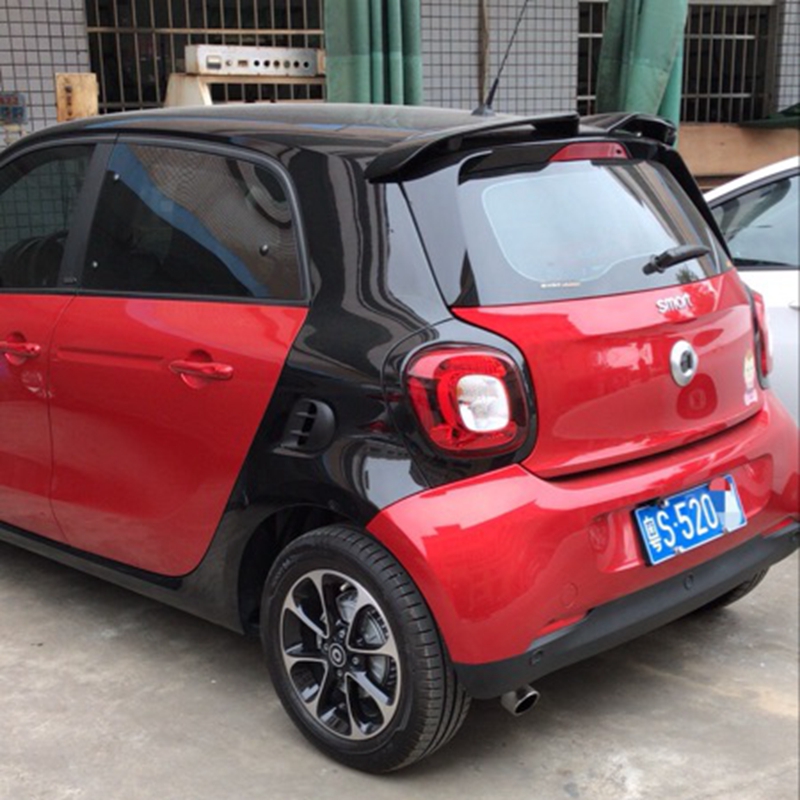 SHCHCG для Mercedes-Benz Smart Fortwo Forfour 453 спойлер из АБС-пластика Неокрашенный праймер Цвет аксессуары