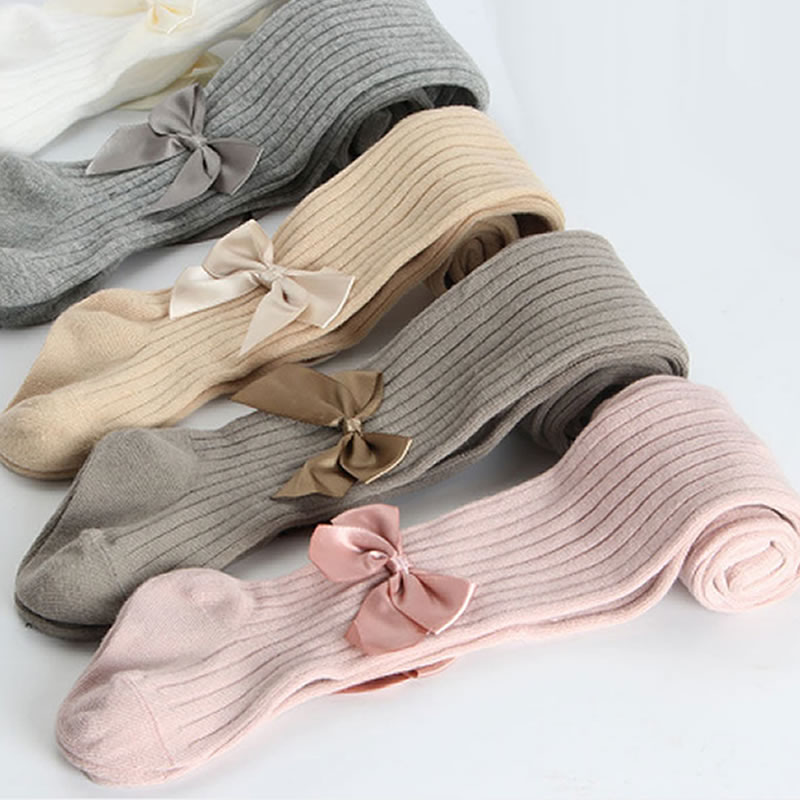 Bé Gái Thun Công Chúa Bowknet Bé Gái 1 Quần Bé Xuân Thu Phong Cách Mới Quần Ren Dự Trữ