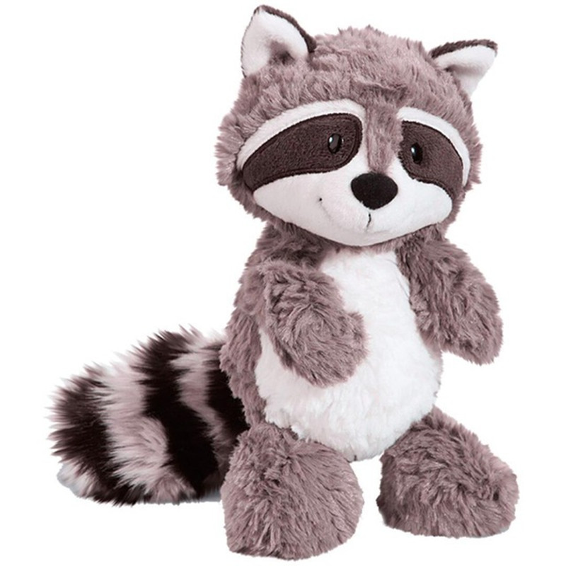 55cm Kawaii mapache de peluche de juguete encantador mapache lindo suave animales de peluche muñeca almohada para niñas niños bebé regalo de cumpleaños