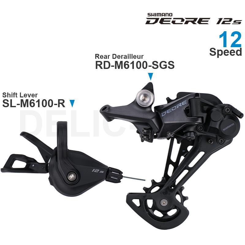 WinterMANO DEORE M6100 SLX 12 vitesses groupe manette de vitesse SL-M6100 SL-M7100 dérailleur arrière RD-M6100-SGS 1x12 vitesses pièces d'origine