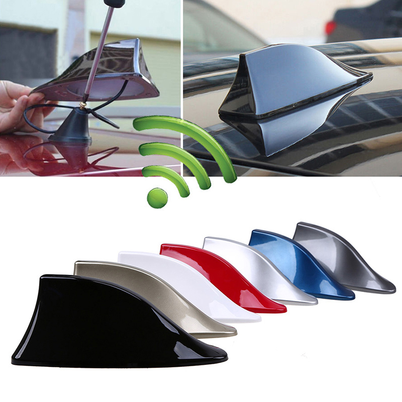Auto Haaienvin Antenne Auto Radio Signaal Antennes Dak Antennes Voor Bmw/Honda/Toyota/Hyundai/Kia/Nissan Fin Op Auto