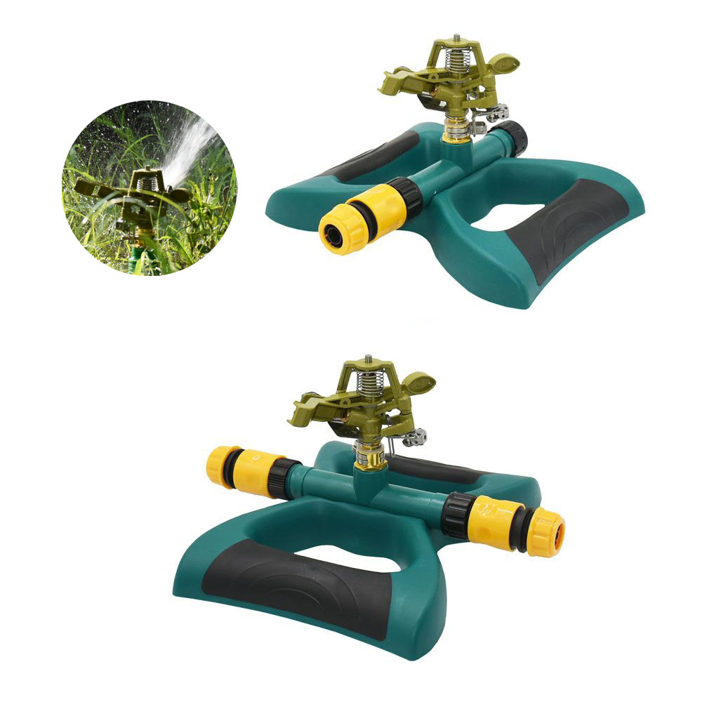 Tuin Gazon Sprinkler Met Nozzle Ondersteuning Zinklegering Roterende Water Sprinkler Landbouw Irrigatie Rocker Nozzles 1Pcs