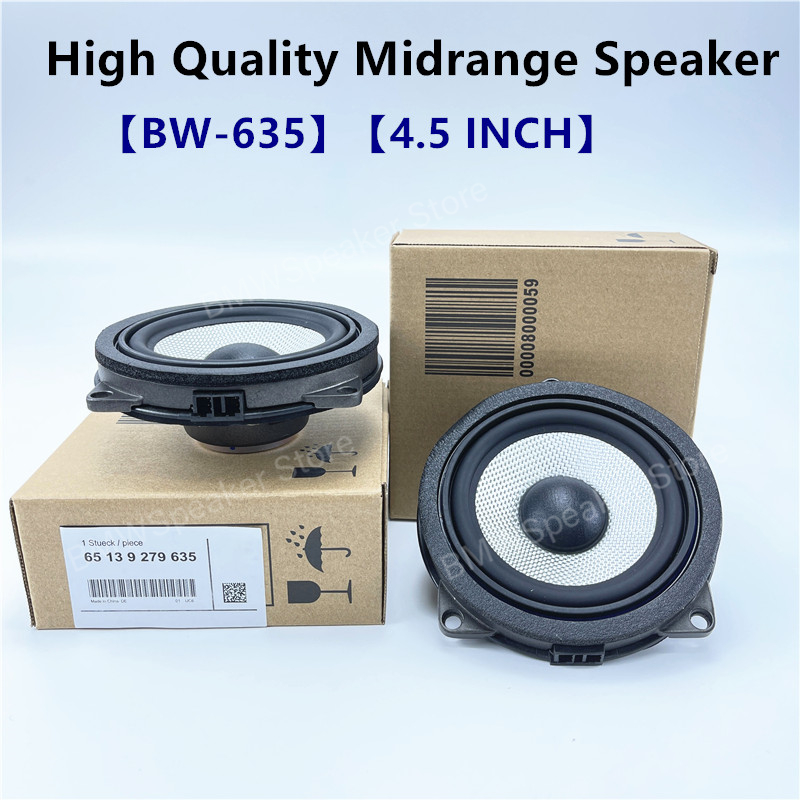4.5 นิ้วประตูกลางลําโพงสําหรับ BMW G30 G20 F20 F25 F30 F32 G01 F48 F34 GT X1 X3 X4 Series รถลําโพงเสียงสเตอริโอ Horn
