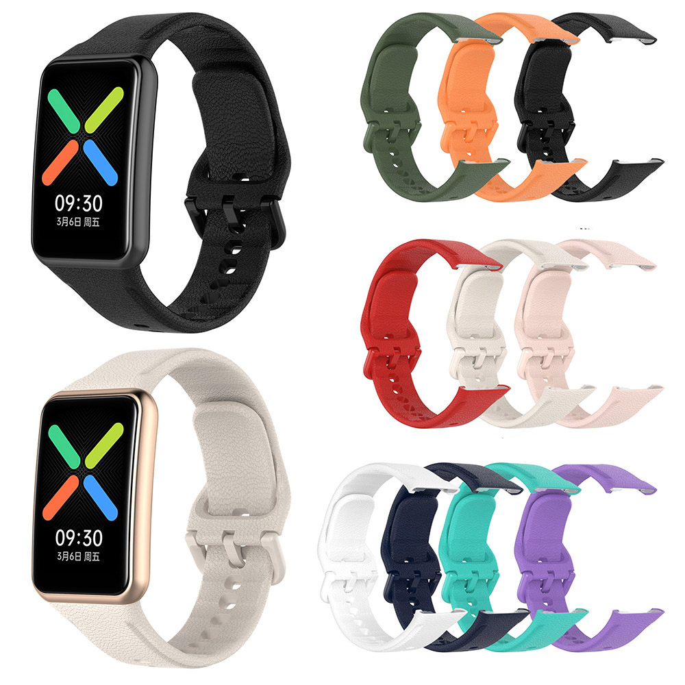 Tali jam tangan silikon untuk Oppo, tali jam tangan silikon gratis Aksesori Gelang