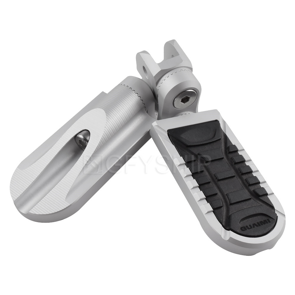Untuk BMW R1200GS LC 2017 2018 R1200GS ADV 2014-2018 R1250GS / ADV Motor Pijakan Kaki Dapat Diputar Rider Adjustable Kaki pasak Terletak