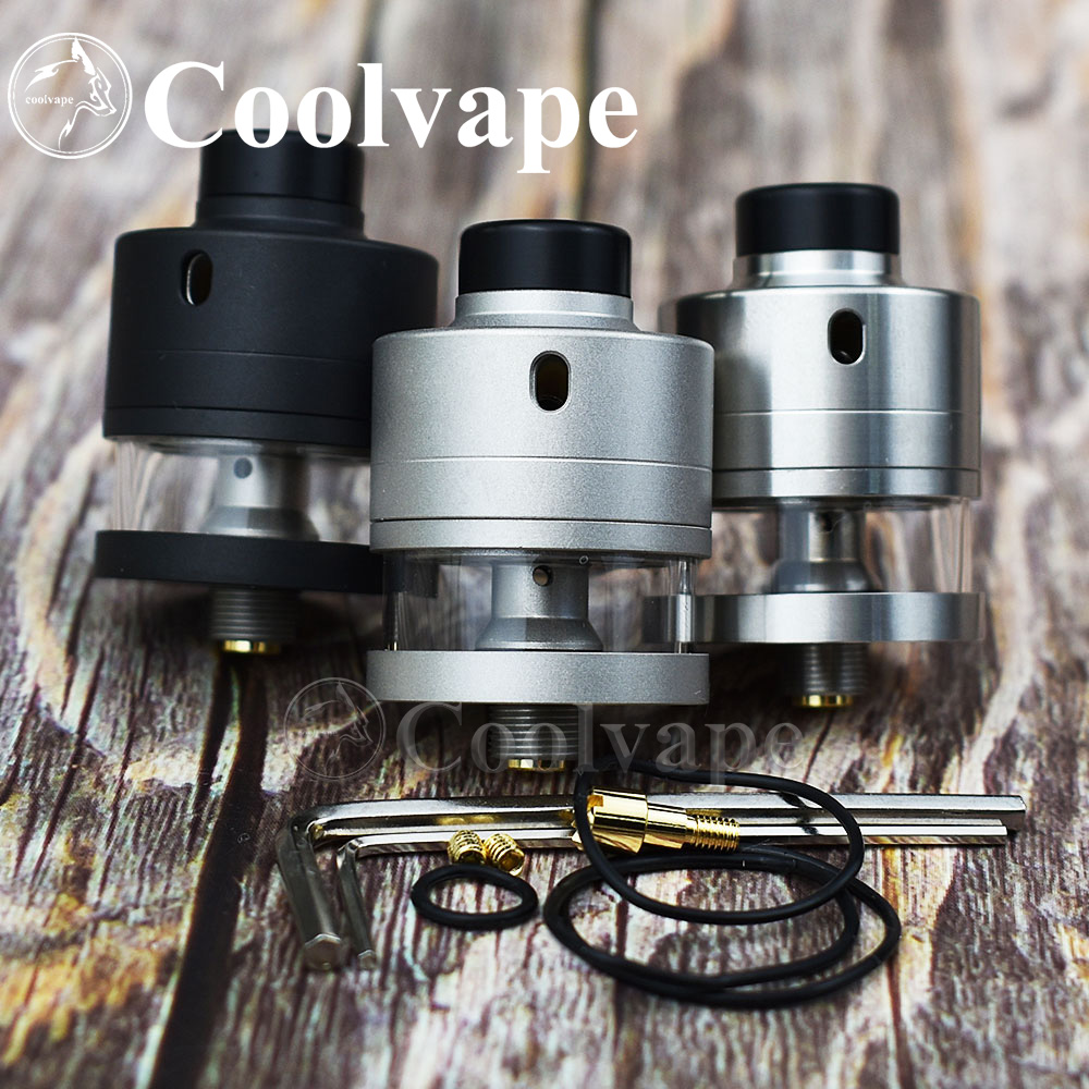 Coolvape Haku Riviera RDTA atomizador RTA con BF PIN 316ss atomizador de goteo reconstruible Squonk22mm/24mm RDTA