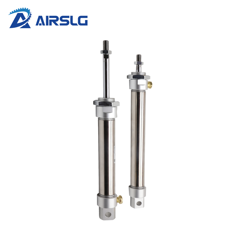 กระบอกสูบกลมขนาดเล็ก MSA16X25SCA MTA20X50 พร้อมสปริงแบบเดี่ยว MSA25X75SCA สปริงแบบคืนตัวอัตโนมัติ MTA32X50SCA MSA40X25 สปริงแบบยืดหดได้
