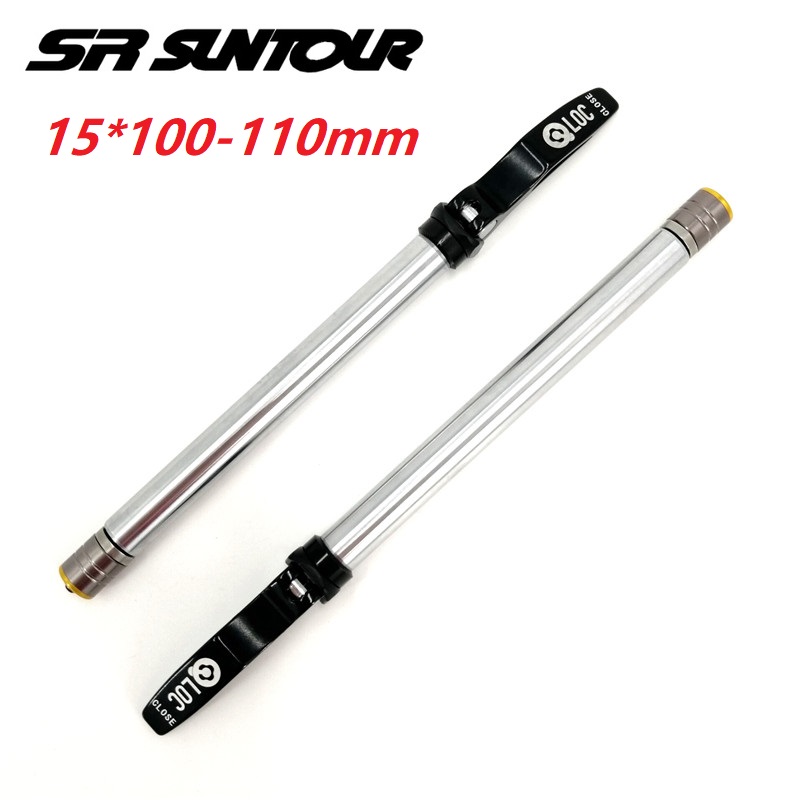 จักรยานเสือภูเขา Quick Rod SR Suntour 15*100 มม.15*110mm Thru เพลา QUICK RELEASE LEVER