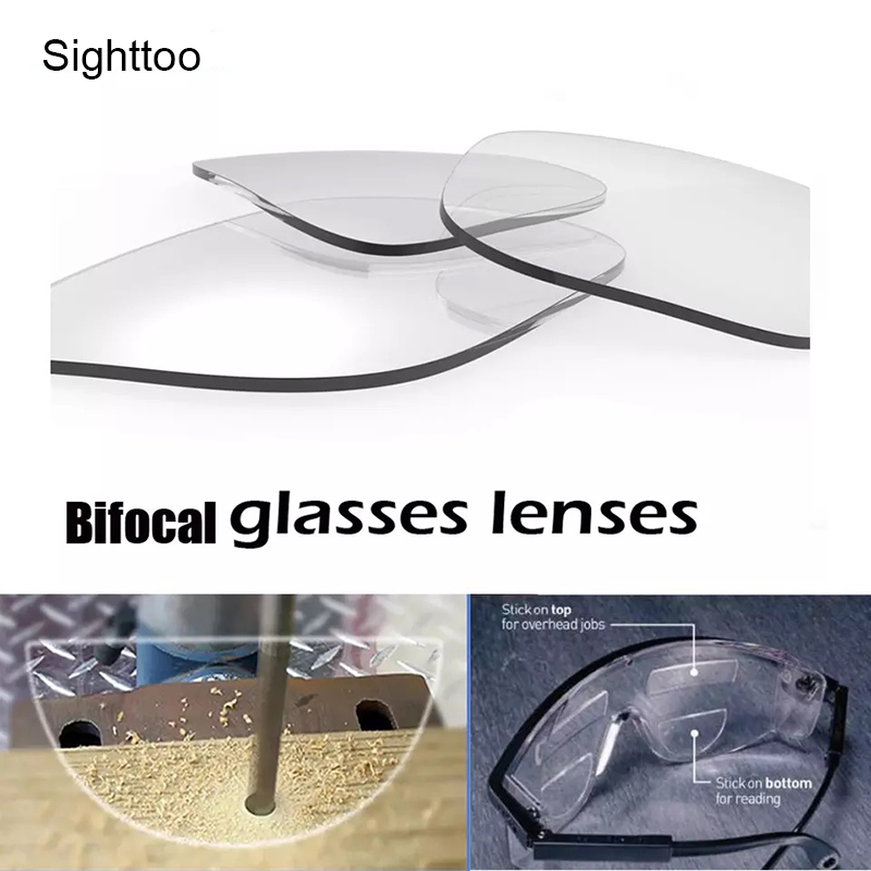 Sighttoo Bifocal แว่นตาอ่านชายเลนส์คุณภาพสูงแว่นขยายกาวเลนส์ Liquid ซิลิโคนเปลี่ยนเลนส์สายตายาว