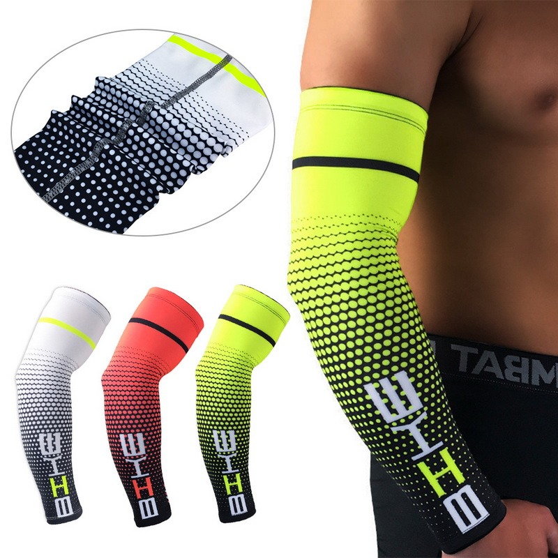 Unisex verão braço mangas ciclismo correndo uv proteção solar manga manguito capa ao ar livre dos homens de pesca braço mais quente manga para a condução