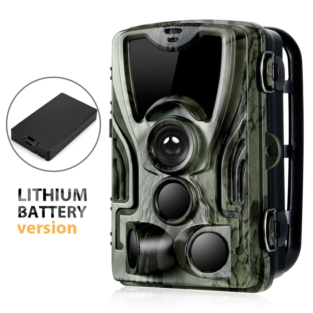 Đường Mòn Săn Bắn Camera 5000Mah Pin Lithium 20MP HC801ALI 1080P Đêm Phiên Bản Ảnh Bẫy Hoang Dã Giám Sát