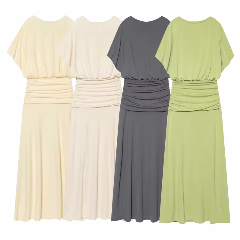 Nuevo Vestido Maxi Plisado para Mujer 2026, Elegante y Chic, Casual y Moderno, Versátil