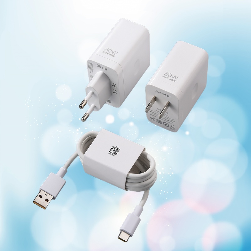 Ładowarka Realme SuperVooc 80W EU/US Adapter Szybkiego Ładowania Kabel Typu C Do Real Me 15 14 13 P4 P3 P2 Narzo80 Pro Neo 7 6 Se OPPO