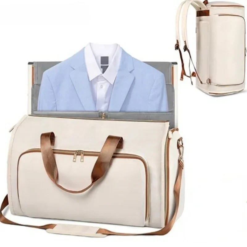 2024 neue Mode Reise anzug Tasche Cabrio Kleidung Tasche verschleiß feste Falt aufbewahrung Hänge tasche kann Cross body Rucksack sein