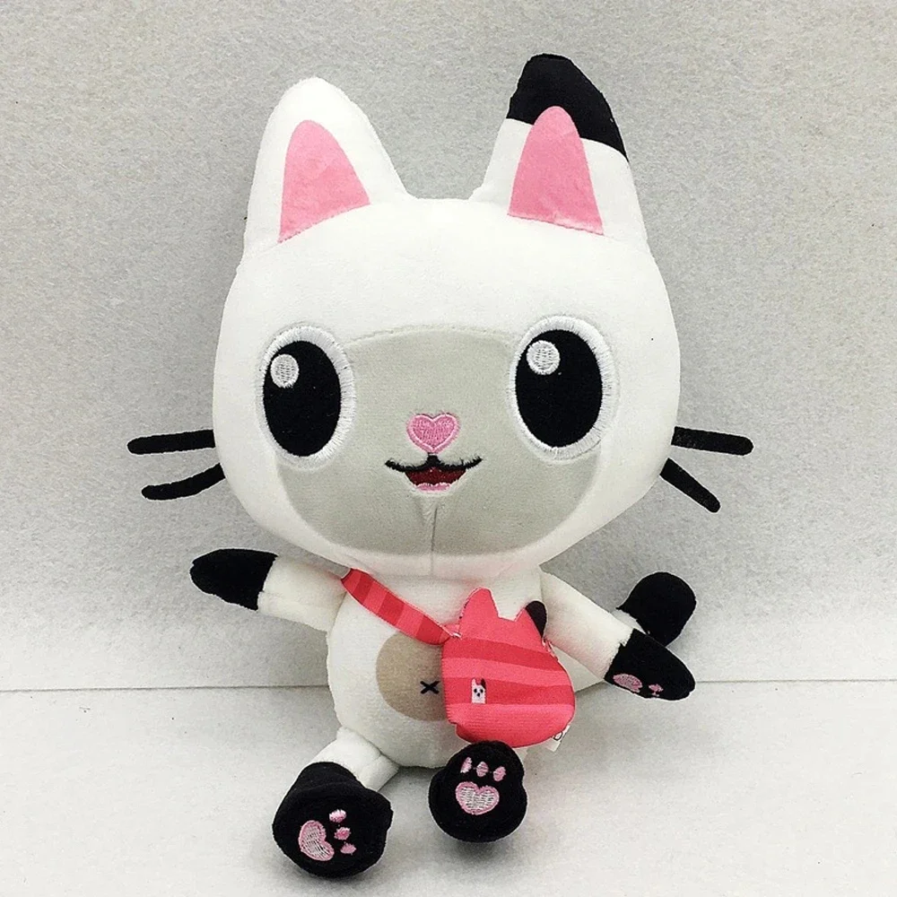 25 センチメートル 7 ピースギャビードールハウスぬいぐるみ漫画ぬいぐるみ人魚猫人魚ぬいぐるみ子供のクリスマスギフト