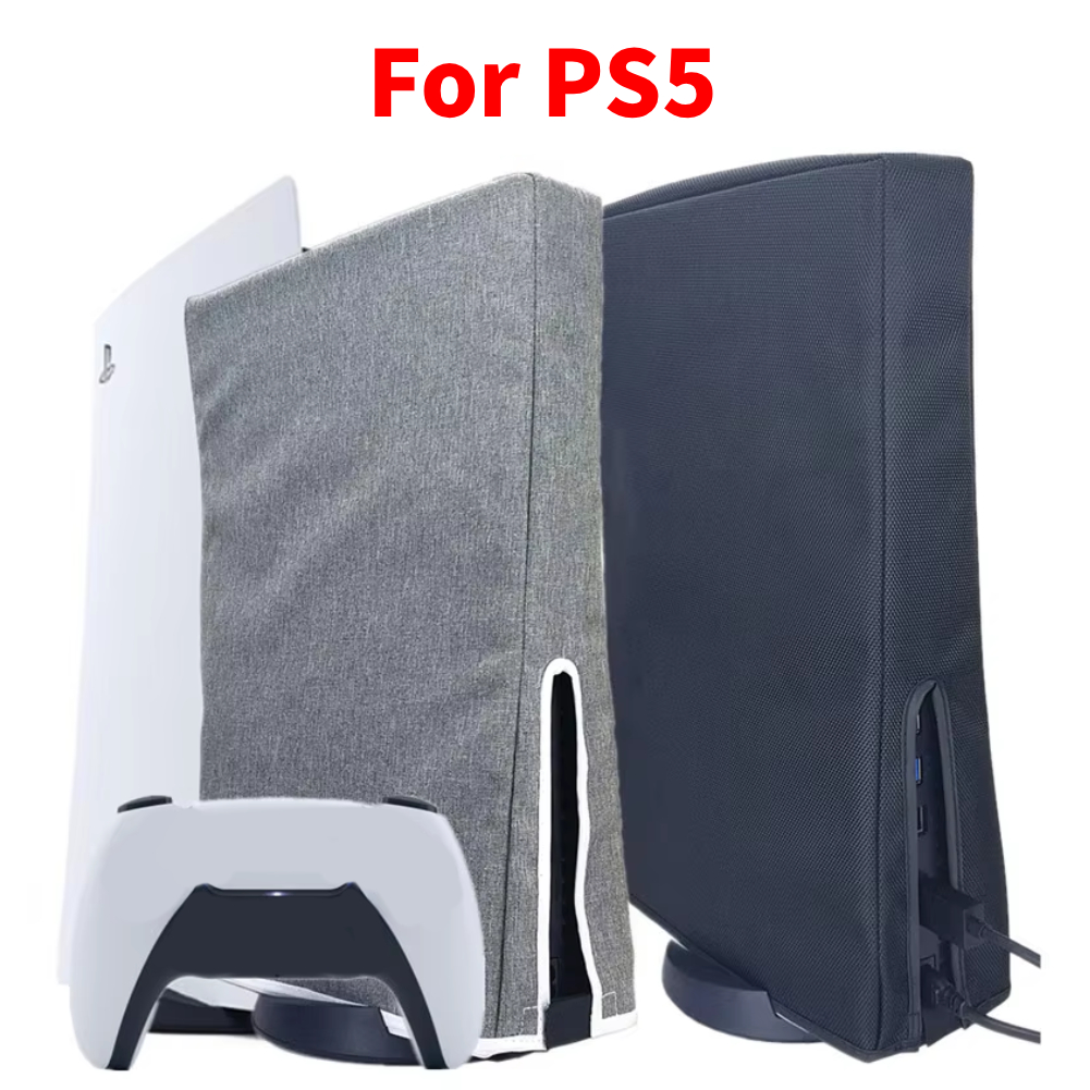 Funda protectora a prueba de polvo para consola de juegos PS5, funda protectora impermeable y antipolvo para PS5