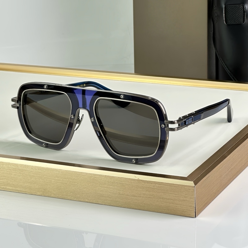 DTS427 RAKETO Luxury Designer Vintage Acetate Alloy Retro แว่นตากันแดดหญิงสําหรับผู้หญิงแว่นตากลางแจ้ง Shades