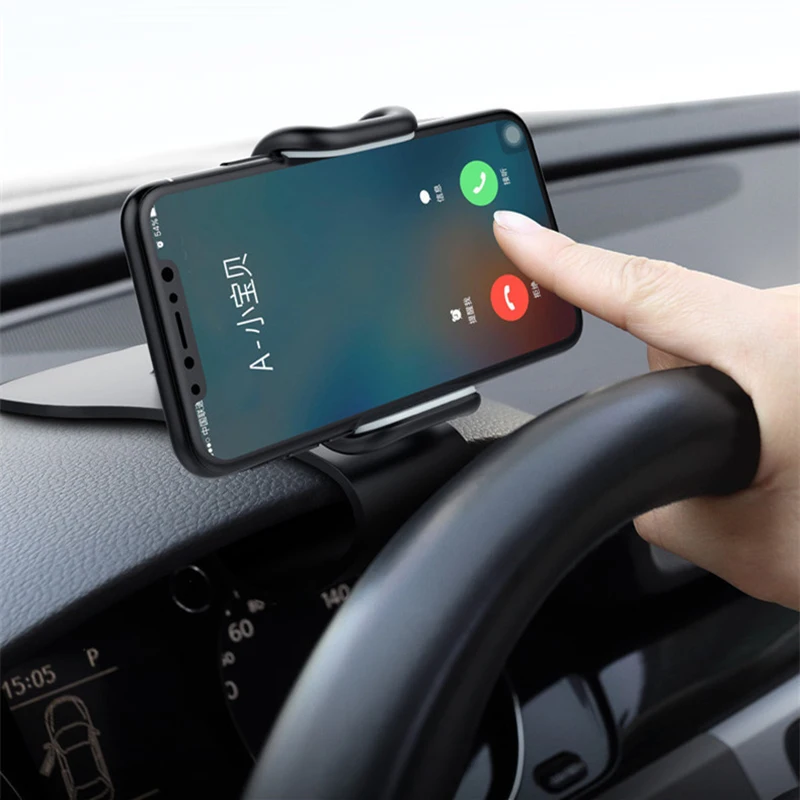360 回転可能な自動車電話ホルダーユニバーサル携帯電話スタンドカーラックダッシュボードサポートオートグリップ携帯電話固定ブラケット
