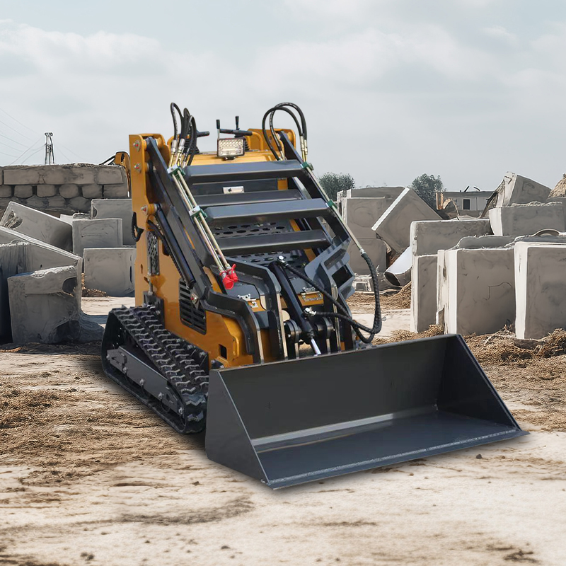 Carregadeira Skid Steer 430 personalizada com bomba hidráulica Acessórios de carregadeira multifuncional de alta qualidade podem ser mudados rapidamente